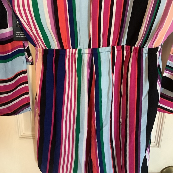 Express Striped Romper Size Small New - Picture 6 of 16